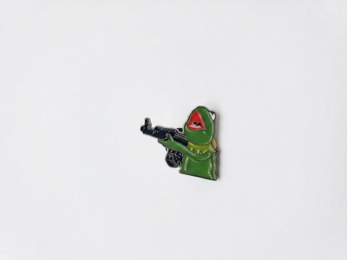 Pin Metálico de la Rana René